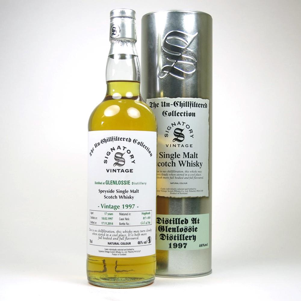 Glenlossie 1997 Signatory Vintage 17 Year Old