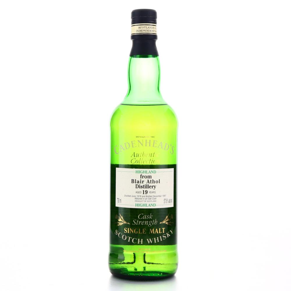 Blair Athol 1978 Cadenhead's 19 Year Old 75cl / US Import