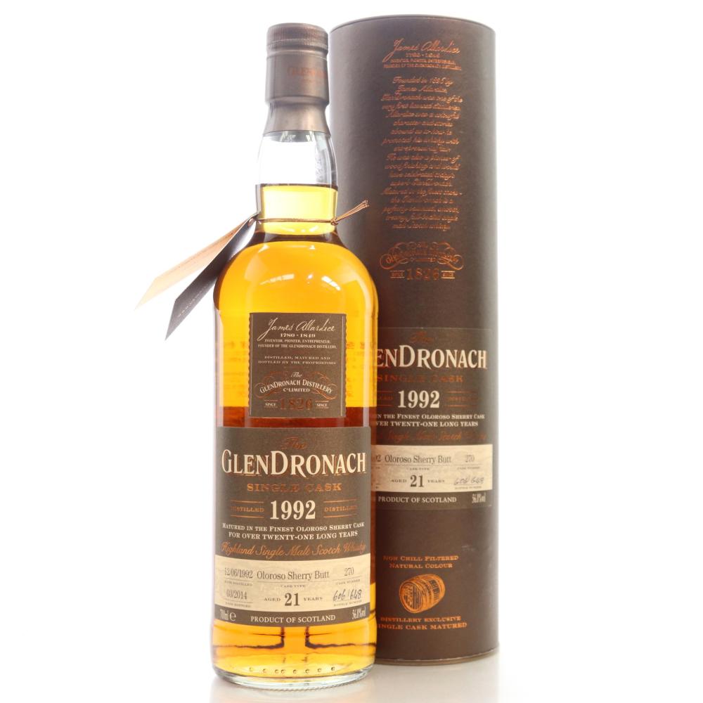 Glendronach 1992 Single Oloroso Cask 21 Year Old #270