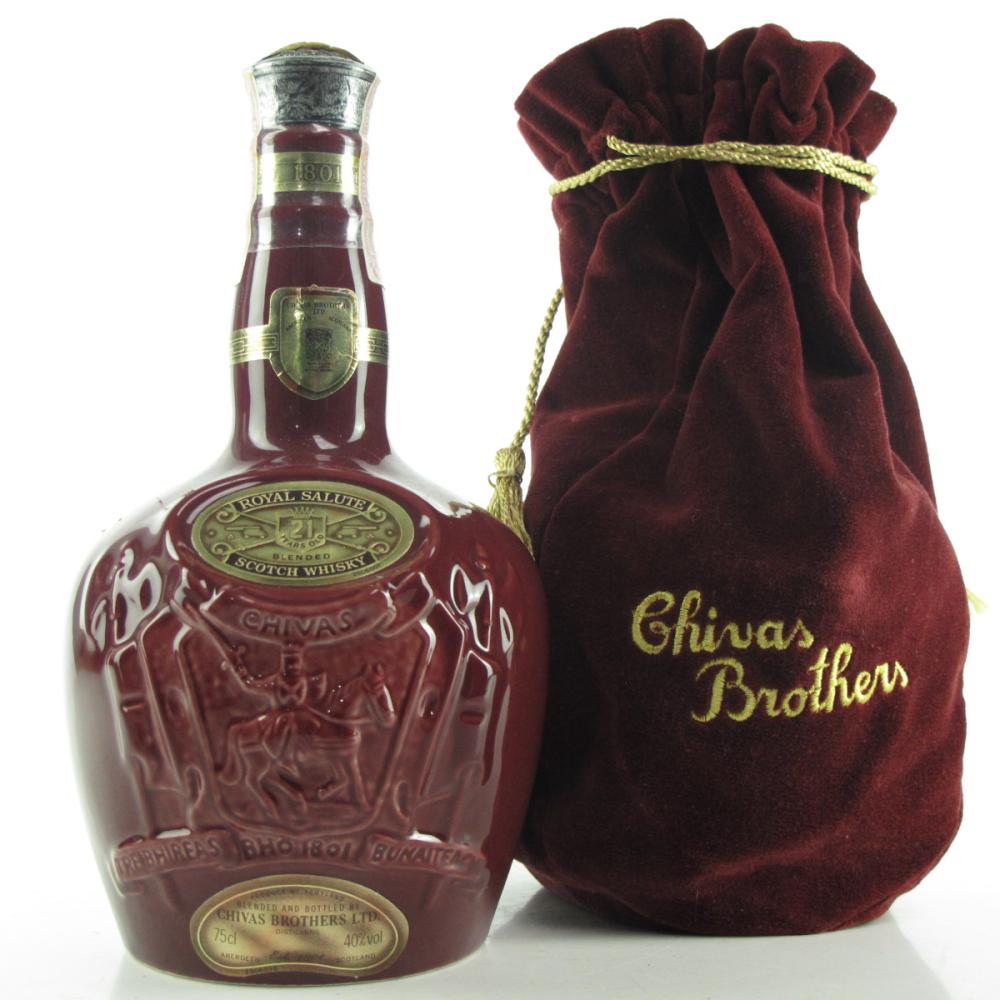 Chivas Regal 21 Year Old Royal Salute 1980s