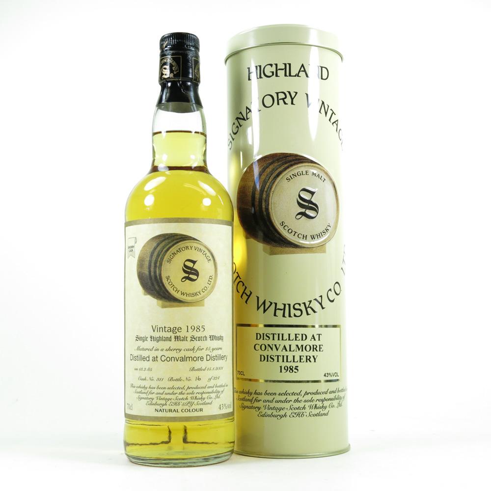 Convalmore 1985 Signatory Vintage 15 Year Old