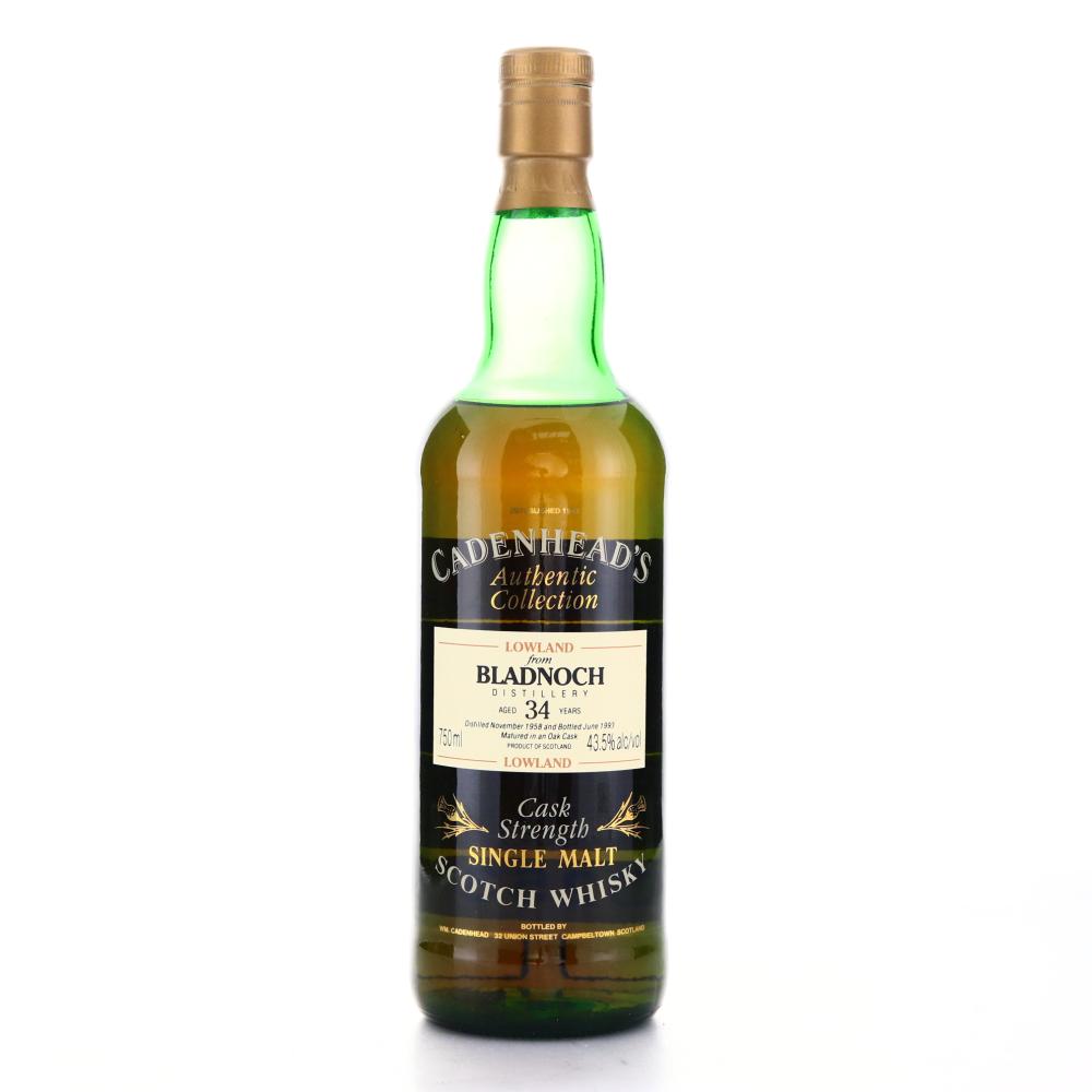 Bladnoch 1958 Cadenhead's 34 Year Old 75cl / US Import
