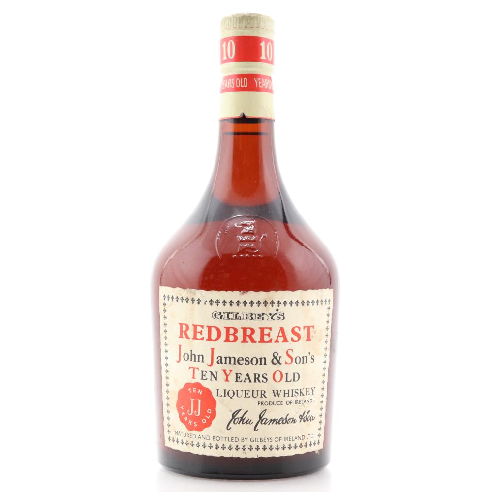 John Jameson & Son's Redbreast 10 Year Old circa 1971 / Gilbey's