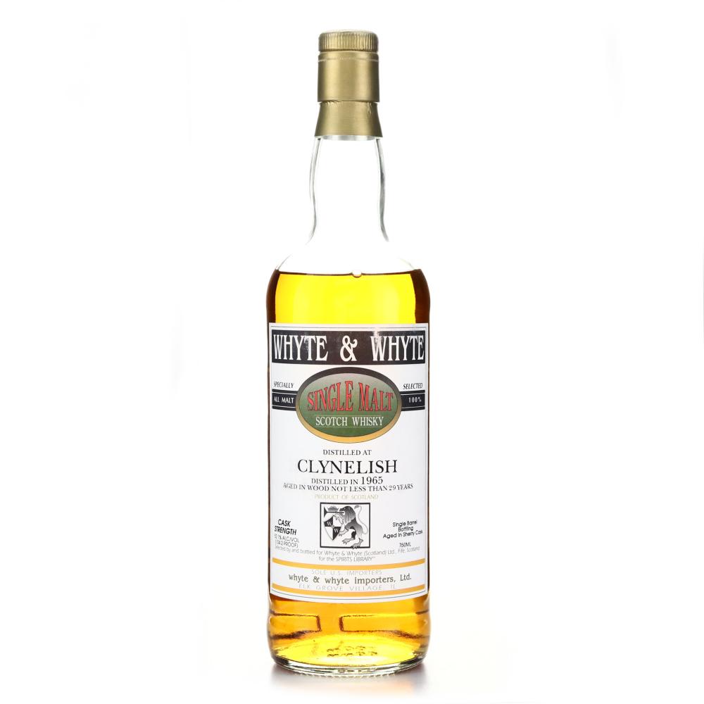 Clynelish 1965 Whyte and Whyte 29 Year Old Cask Strength 75cl / Spirits Library