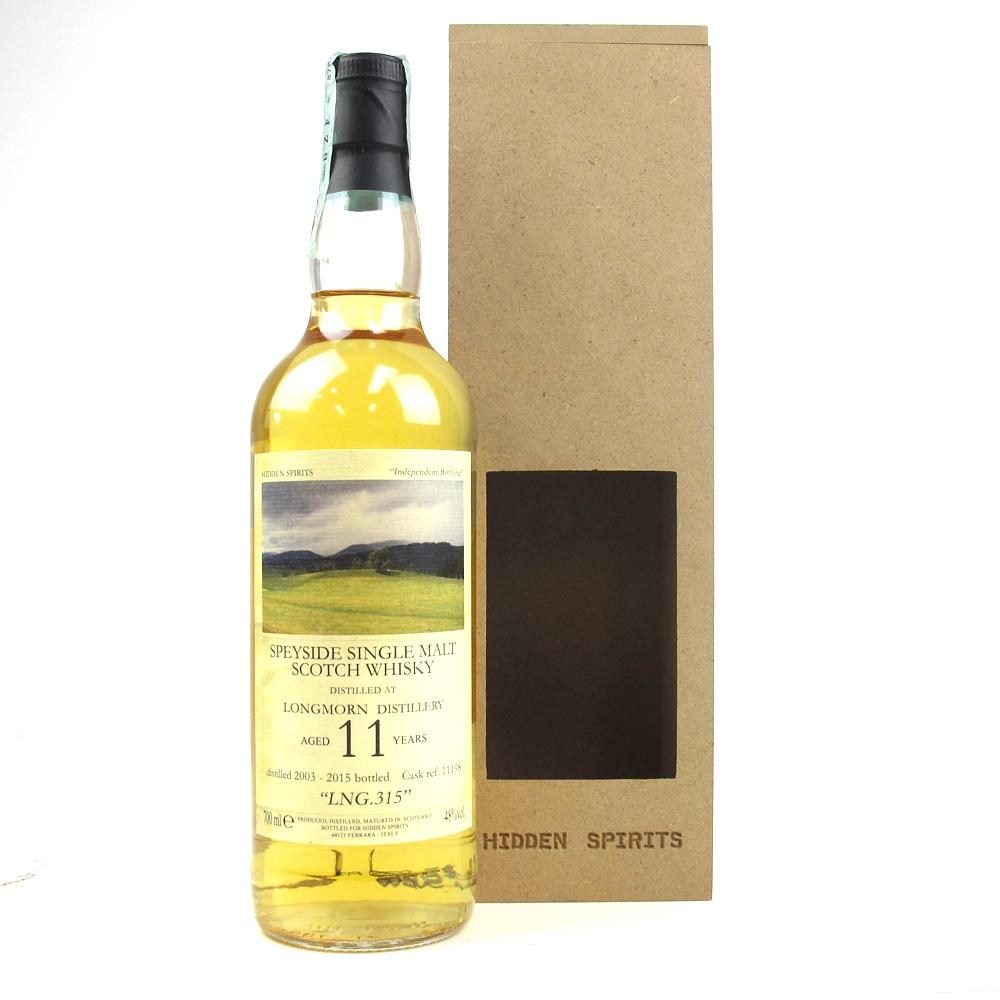 Longmorn 2003 Hidden Spirits 11 Year Old