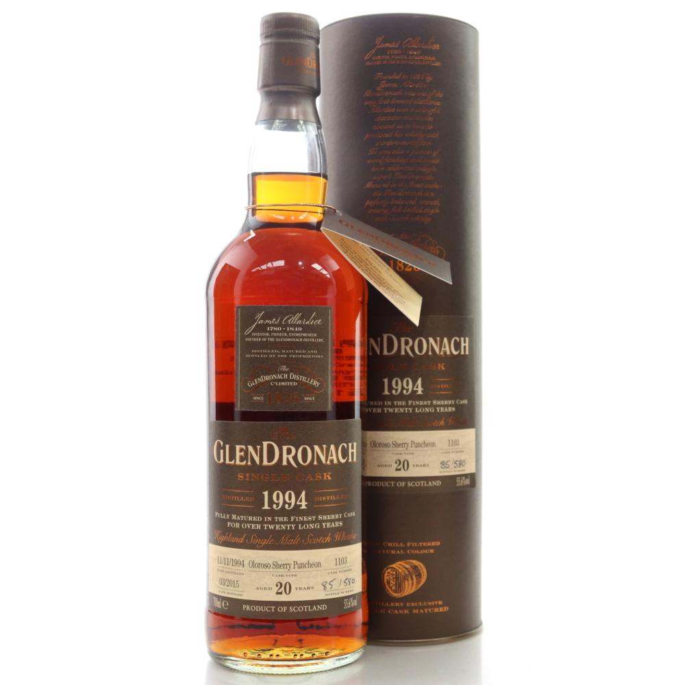 Glendronach 1994 Single Oloroso Cask 20 Year Old #1103