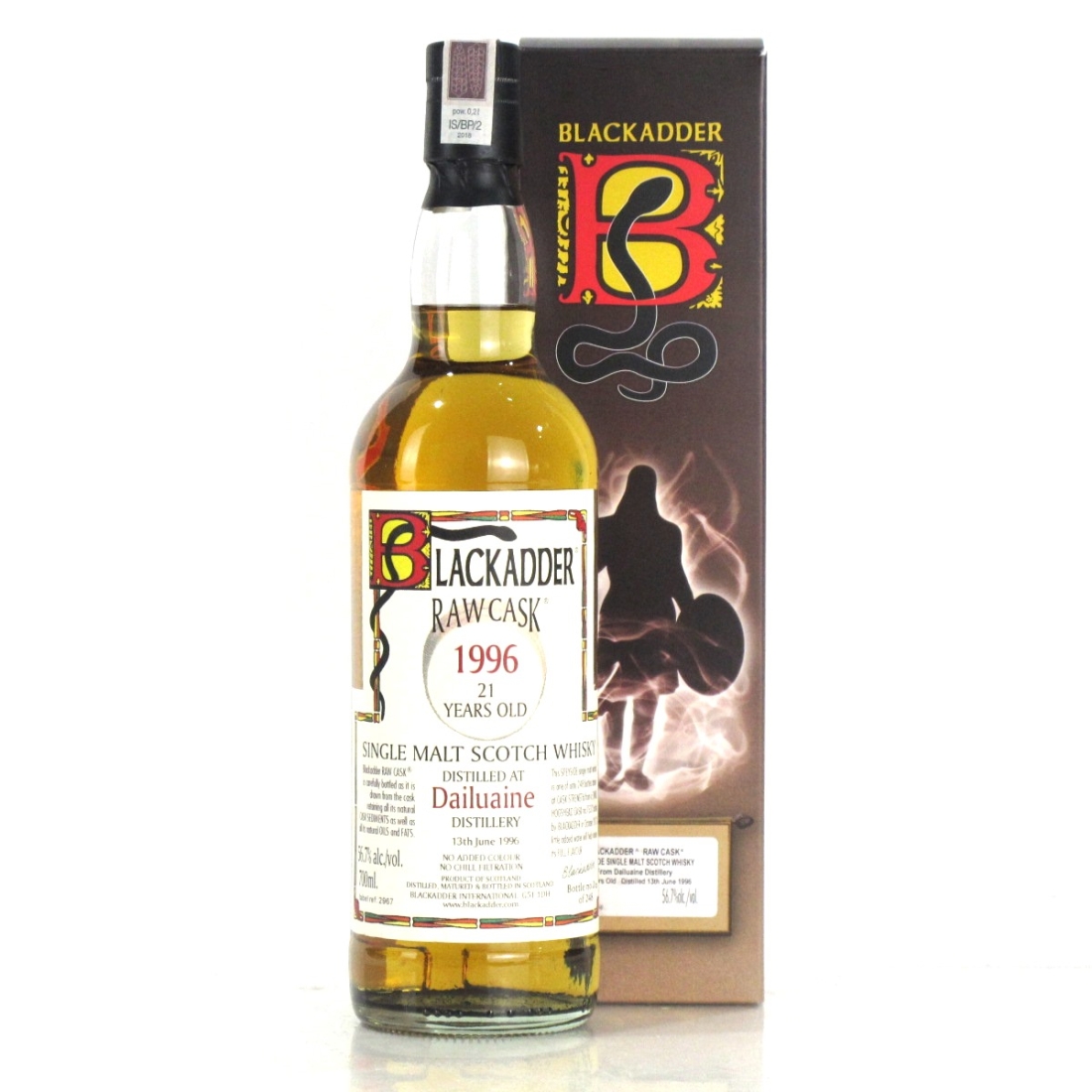 Dailuaine 1996 Blackadder Raw Cask 21 Year Old