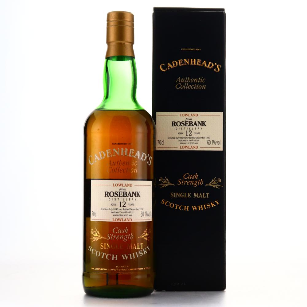 Rosebank 1989 Cadenhead's 12 Year Old