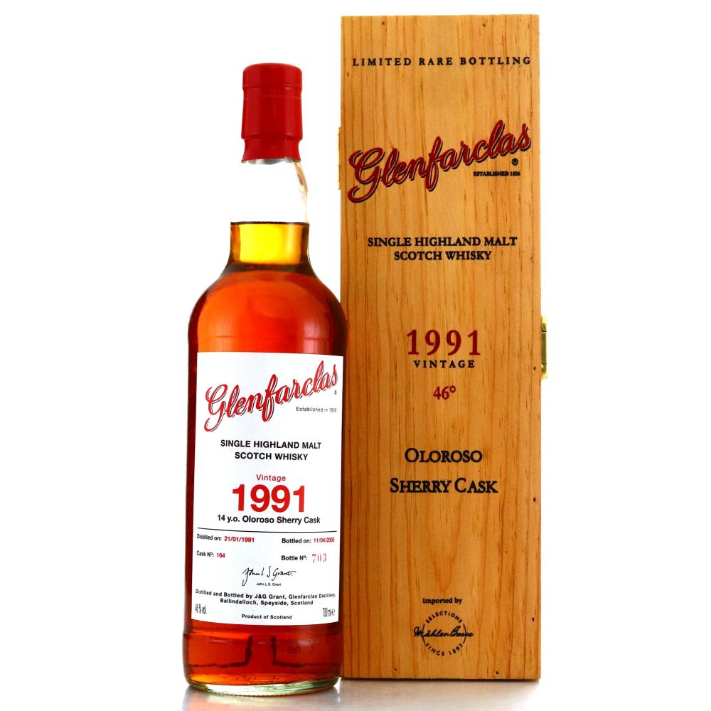Glenfarclas 1991 Single Oloroso Cask 14 Year Old #164 / Mähler-Besse