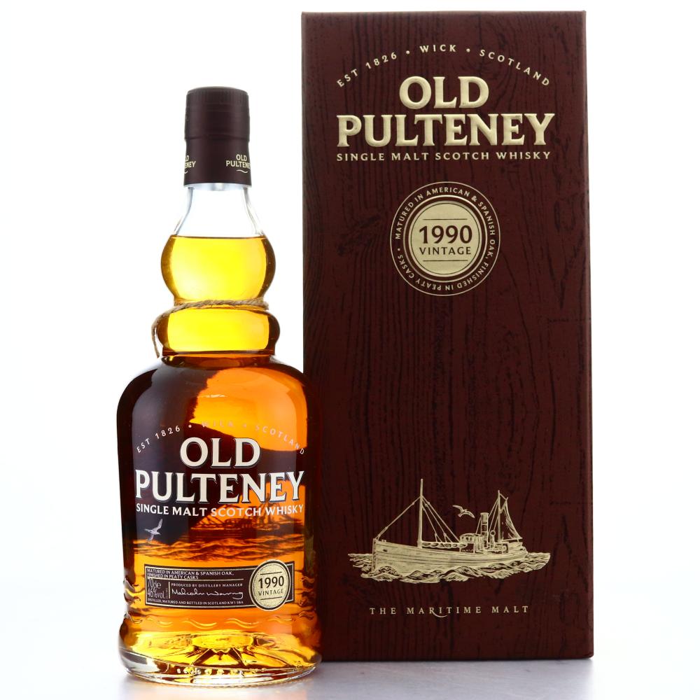 Old Pulteney 1990 Vintage 26 Year Old Peated Cask Finish