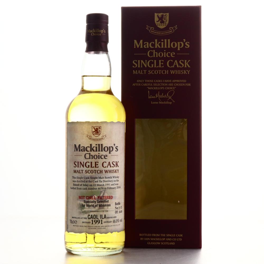 Caol Ila 1991 Mackillop's Choice / World of Whiskies 