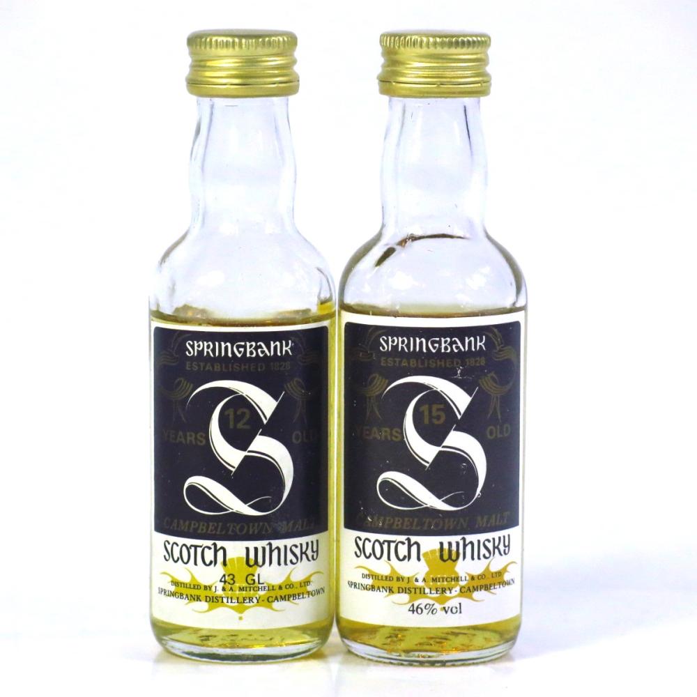 Springbank Miniature Selection x 2
