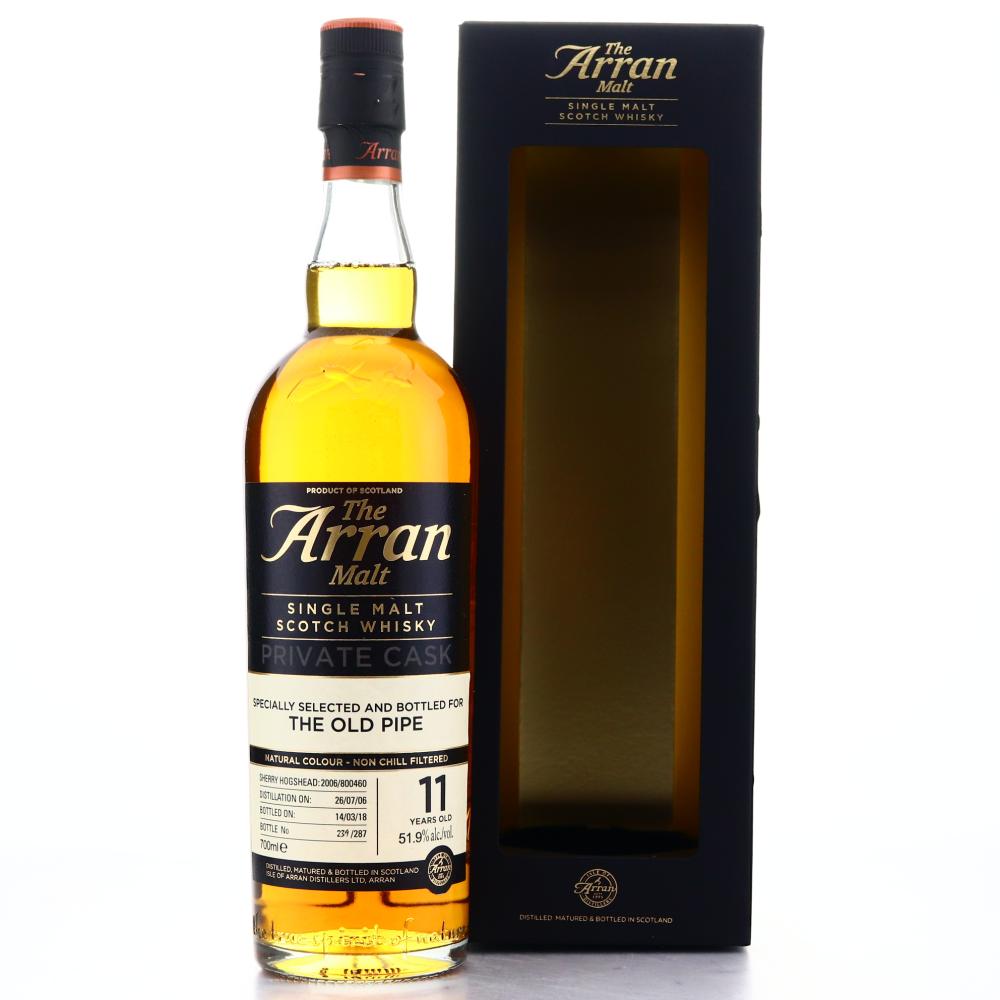Arran 2006 Single Sherry Cask 11 Year Old / The Old Pipe