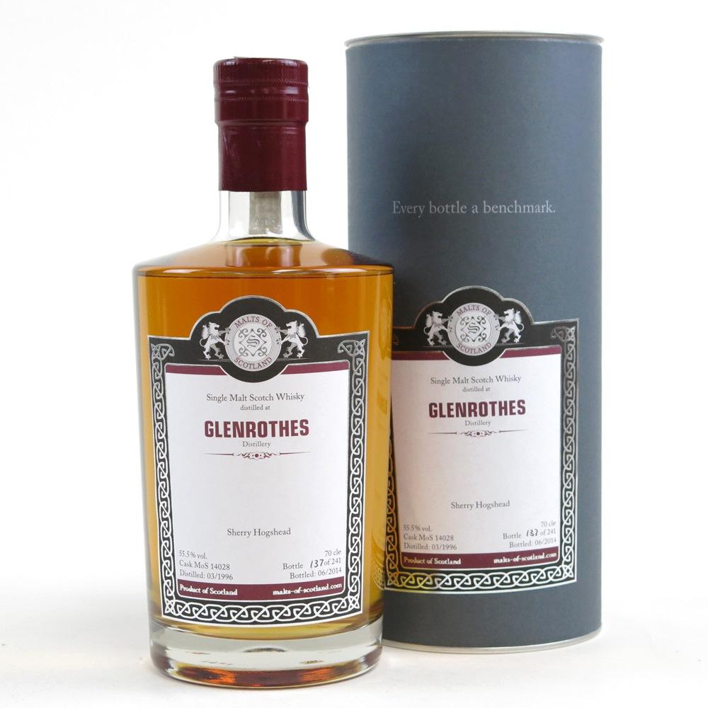 Glenrothes 1996 Malts of Scotland 18 Year Old