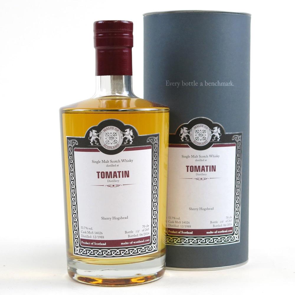 Tomatin 1988 Malts of Scotland 25 Year Old