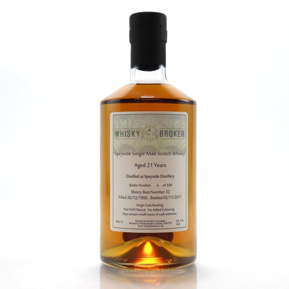 Speyside 1995 Whisky Broker 21 Year Old