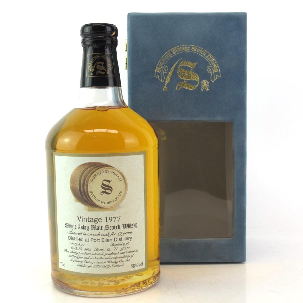 Port Ellen 1977 Signatory Vintage 19 Year Old