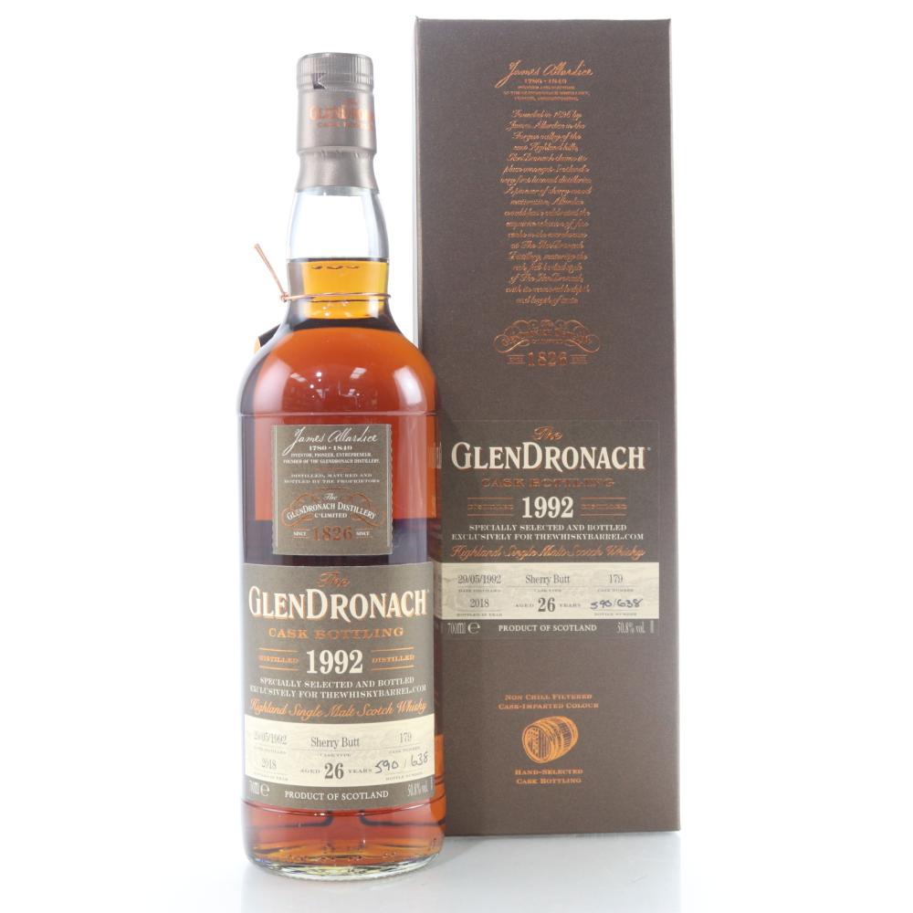Glendronach 1992 Single Cask 26 Year Old #179 / TheWhiskyBarrel.com