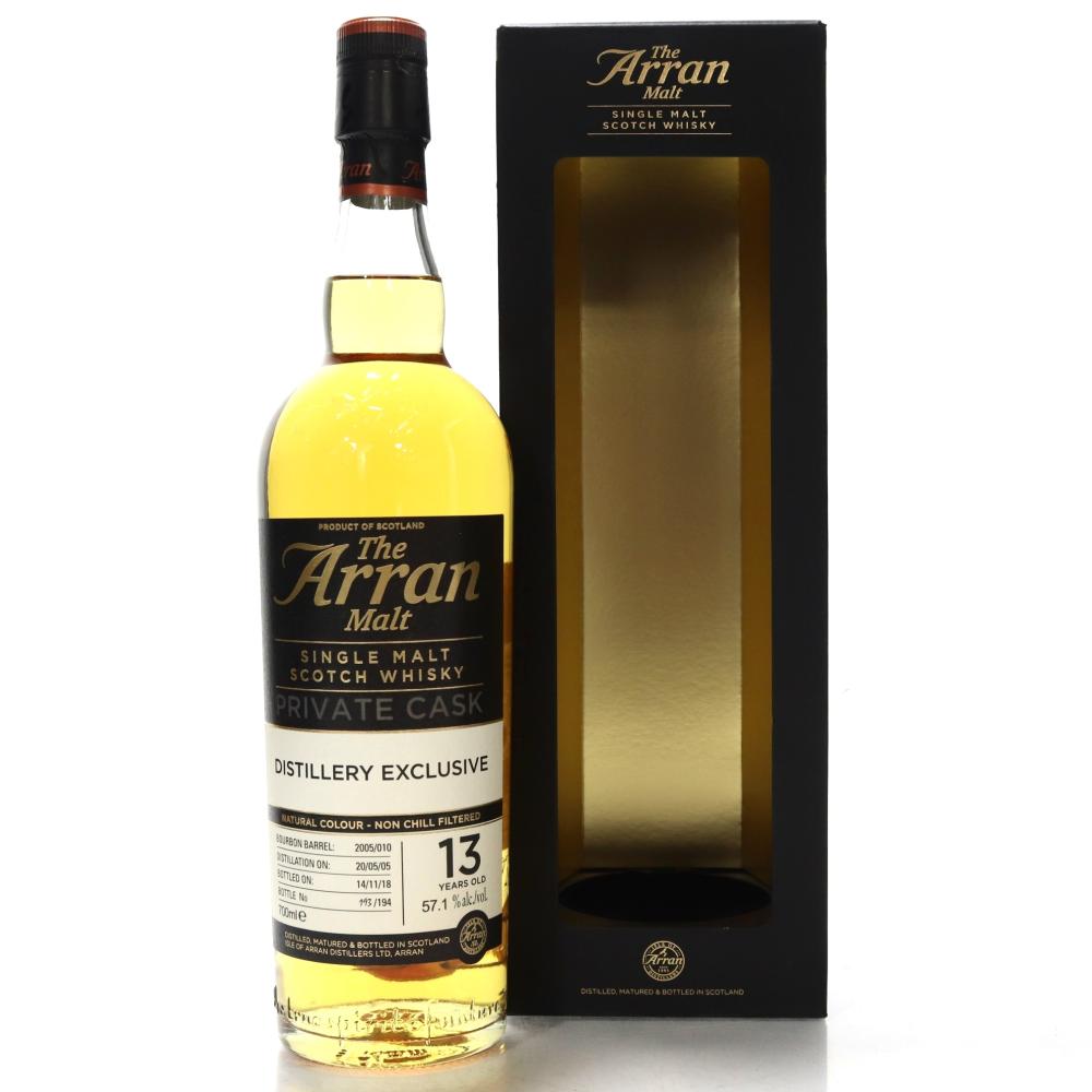 Arran 2005 Single Cask 13 Year Old #10 / Distillery Exclusive