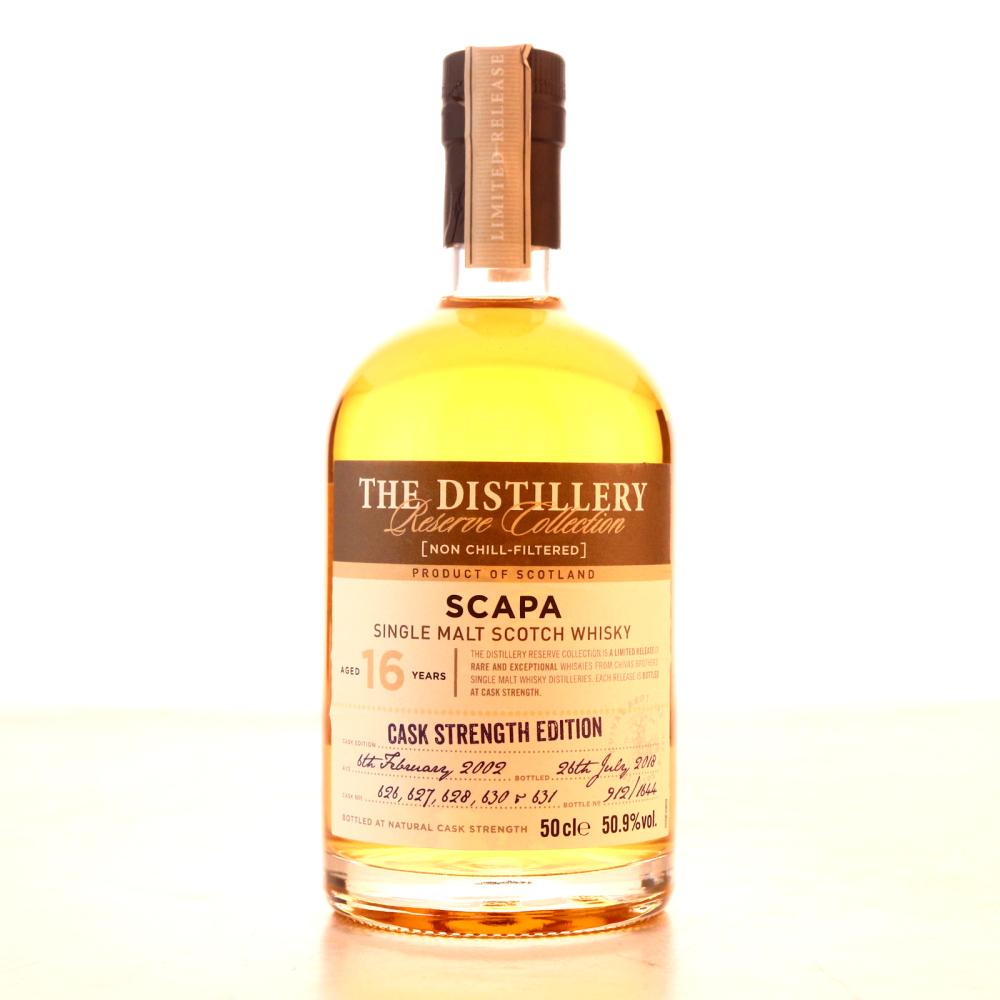 Scapa 2002 Reserve Collection 16 Year Old 50cl / Cask Strength Edition