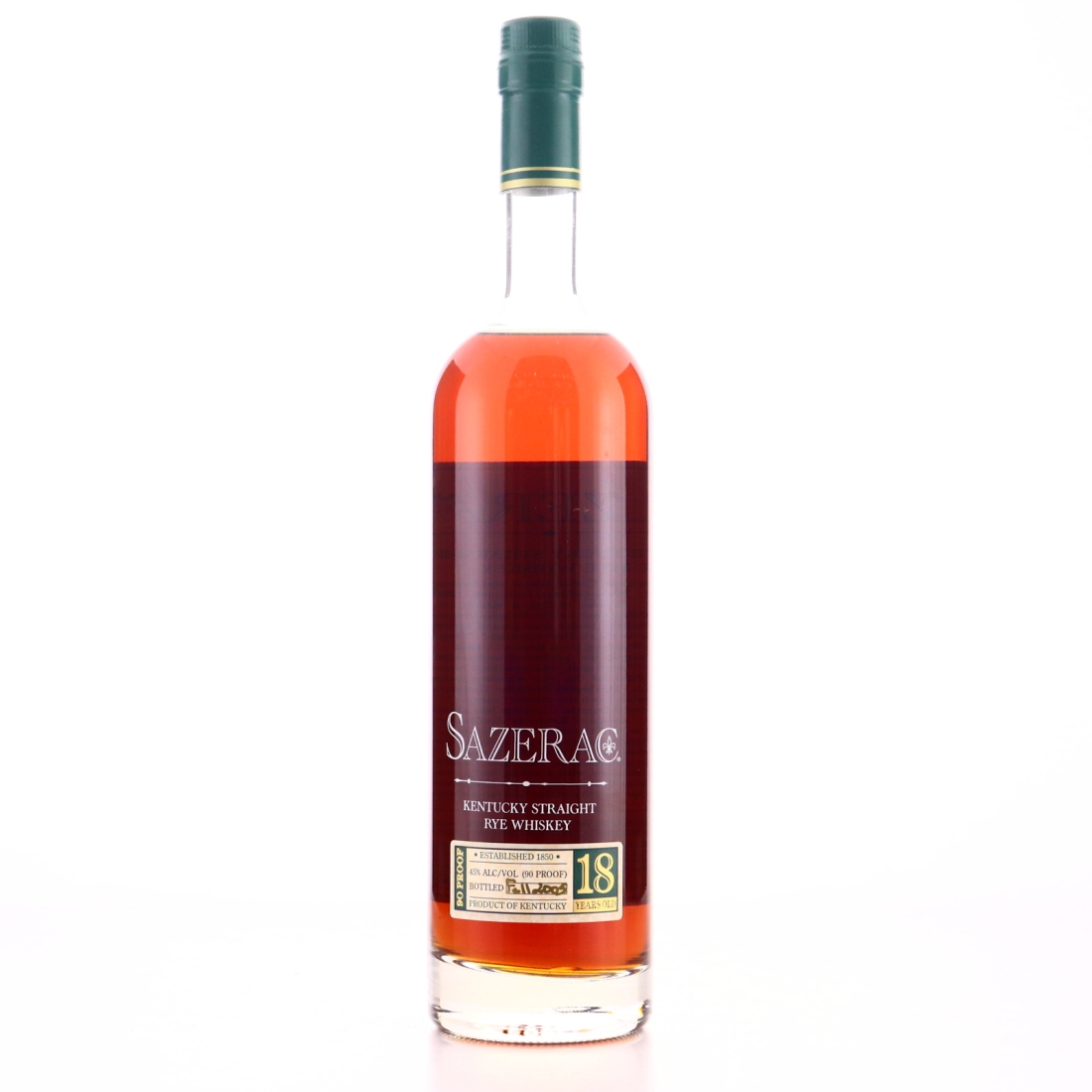 Sazerac 18 Year Old Rye / Fall 2005
