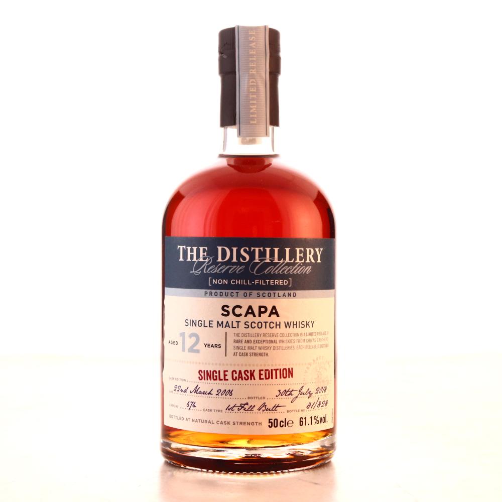 Scapa 2006 Reserve Collection 12 Year Old 50cl / Single Cask Edition