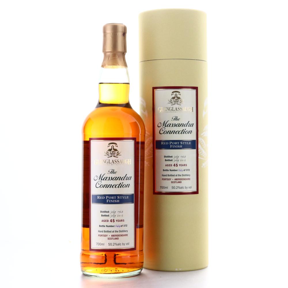 Glenglassaugh 1967 Massandra Connection 45 Year Old / Red Port Style Finish