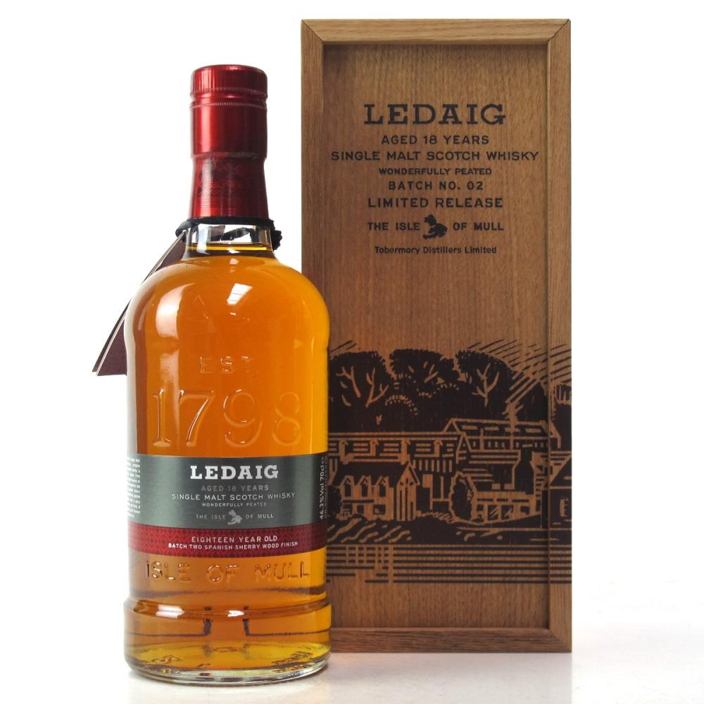 Ledaig 18 Year Old Sherry Cask Finish /  Distillery Exclusive