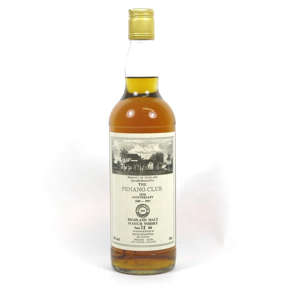 The Penang Club 125th Anniversary 12 Year Old Highland Malt