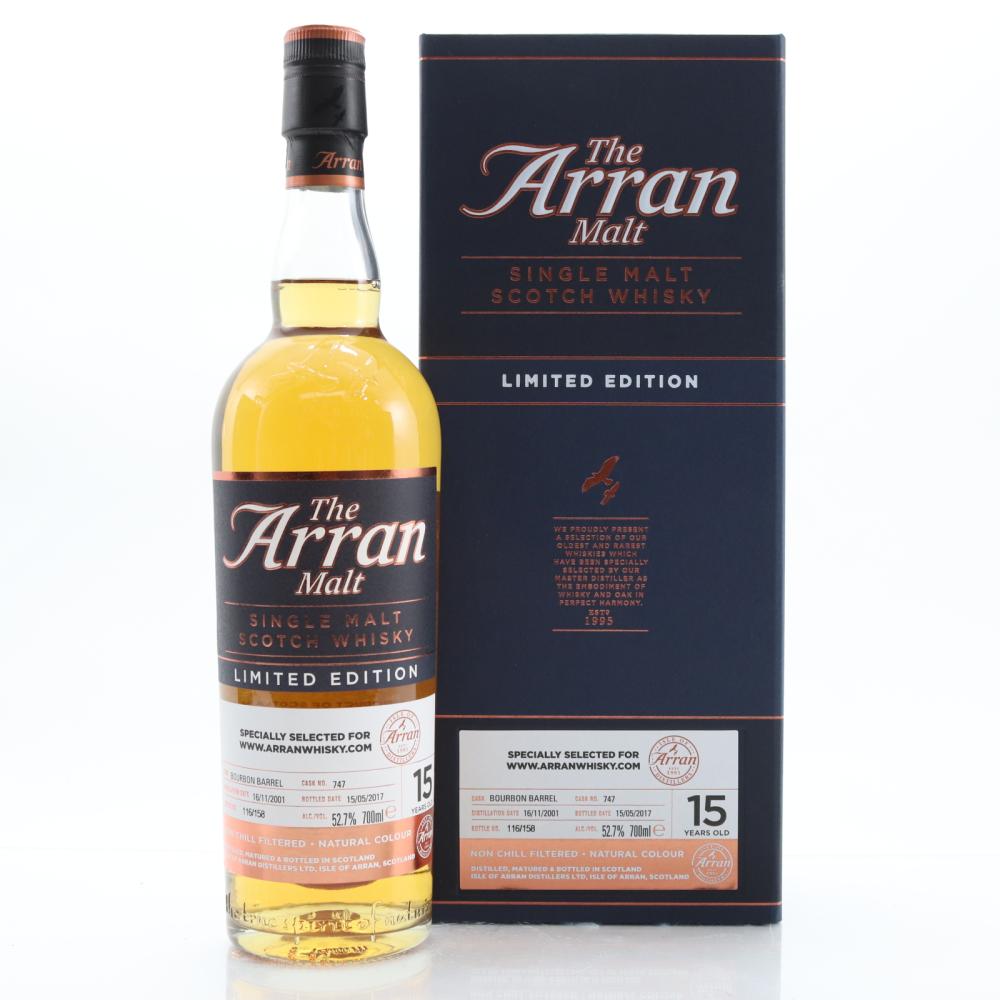 Arran 2001 Single Cask 15 Year Old #747