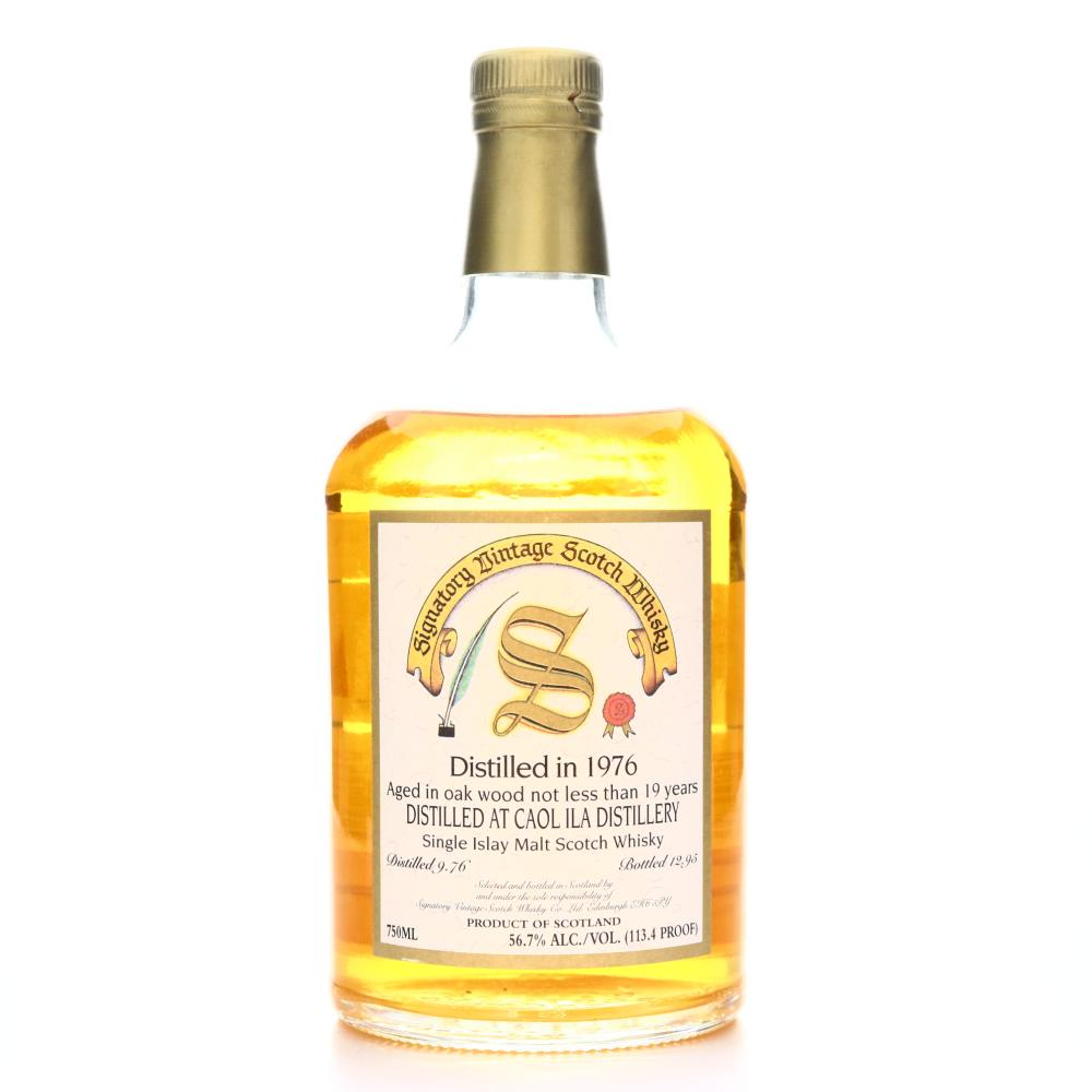 Caol Ila 1976 Signatory Vintage 19 Year Old 75cl / US Import