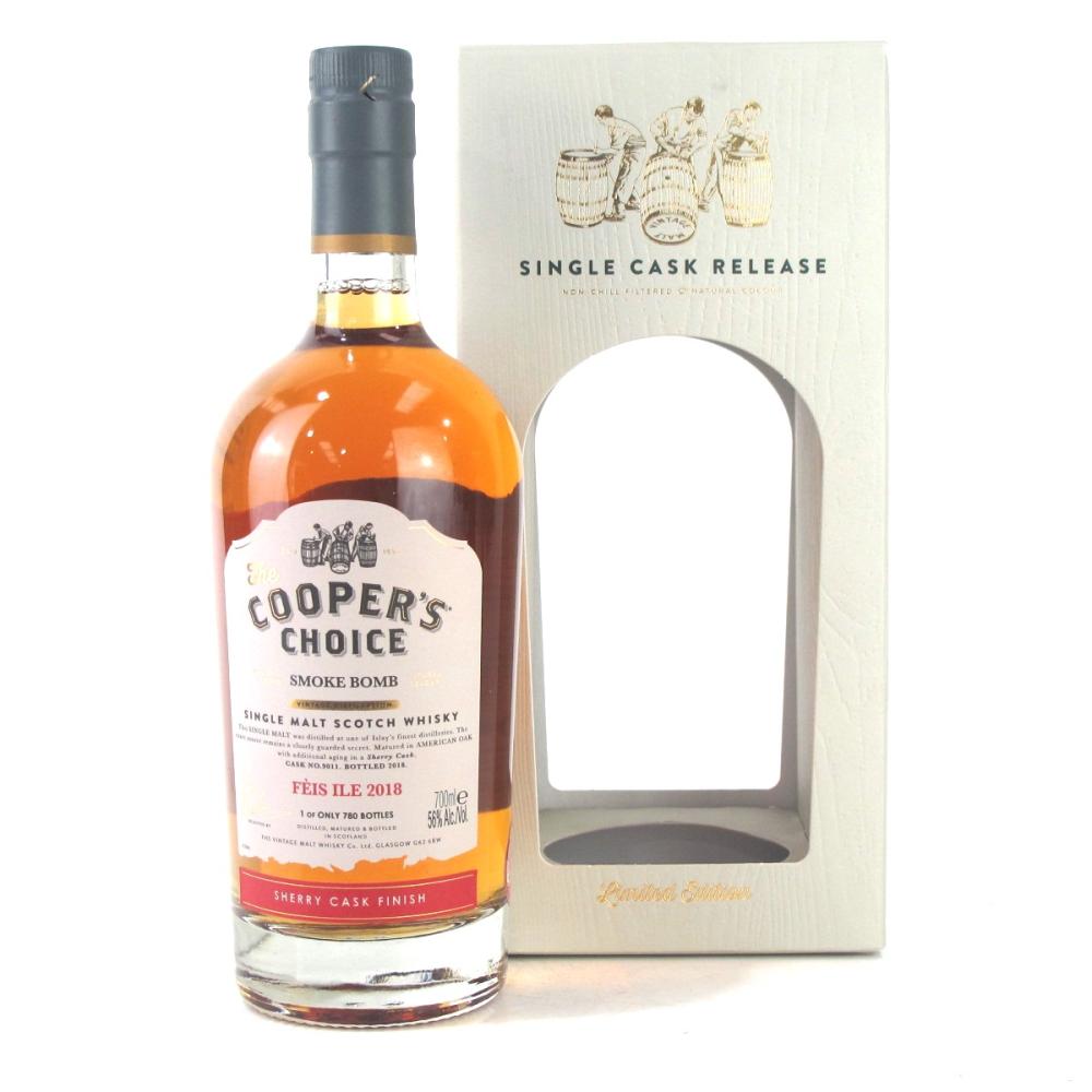 Smoke Bomb Islay Single Cask #9011 Sherry Finish / Feis Ile 2018