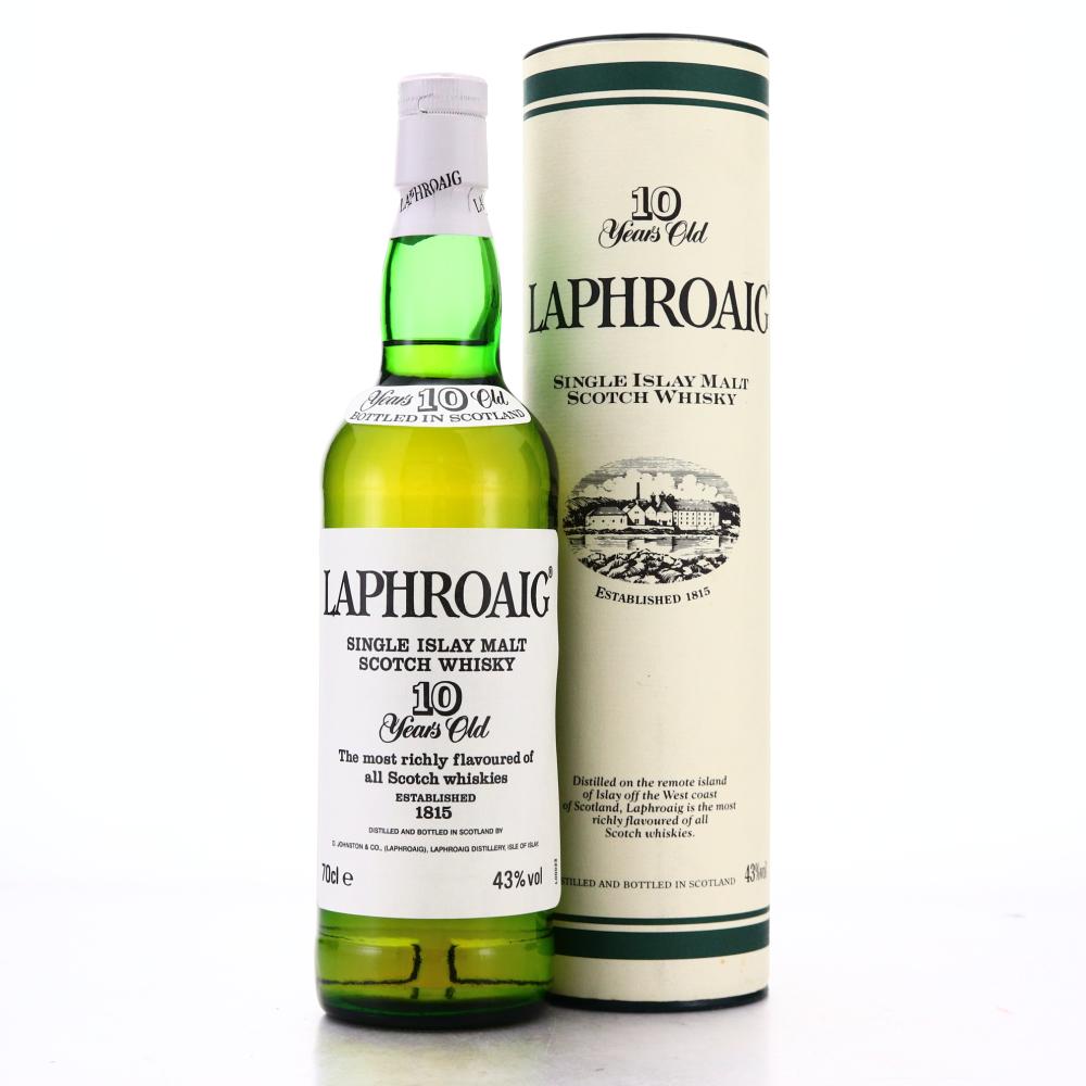 Laphroaig 10 Year Old pre-Royal Warrant 1990s / French Import