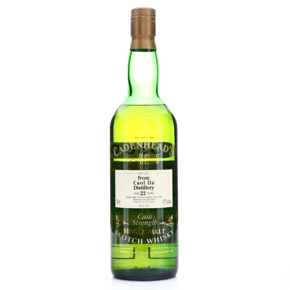 Caol Ila 1974 Cadenhead's 22 Year Old 75cl / US Import