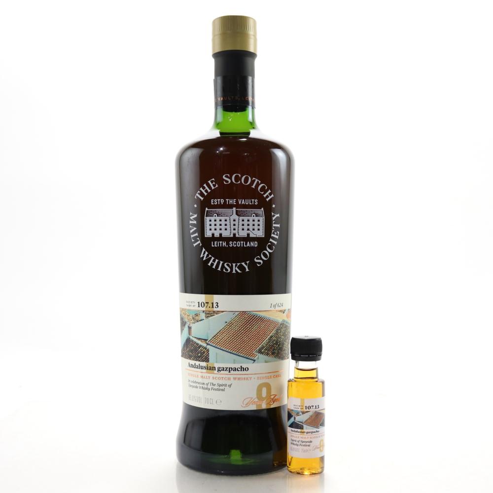 Glenallachie 9 Year Old SMWS 107.13 with Miniature 2.5cl / Spirit of Speyside 2018