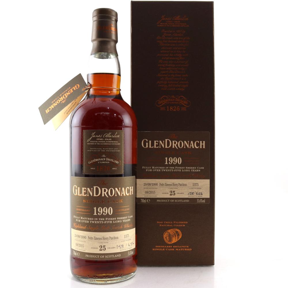Glendronach 1990 25 Year Old Single Cask #1375