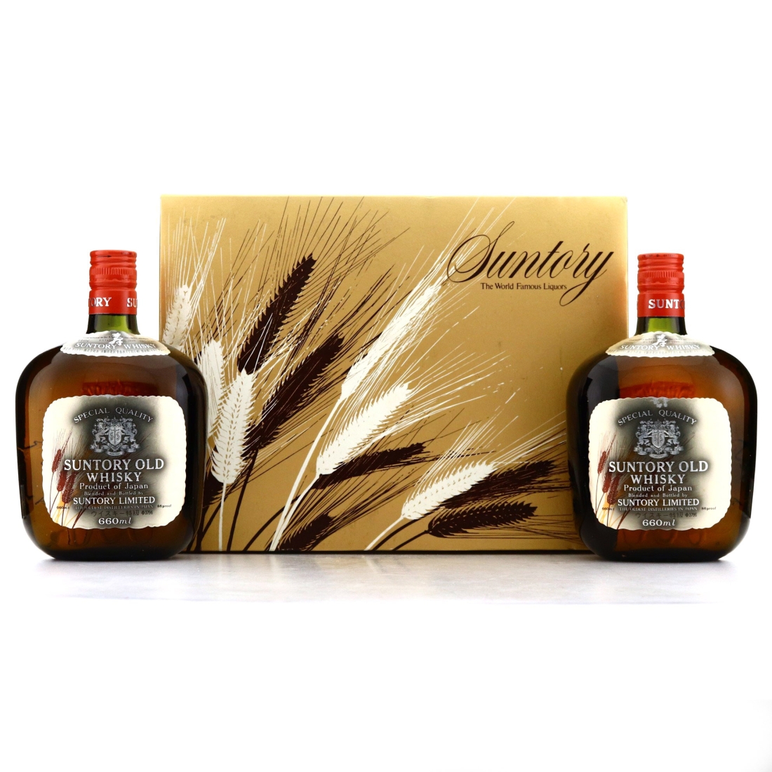 Suntory Old Whisky 2 x 66cl circa 1970s