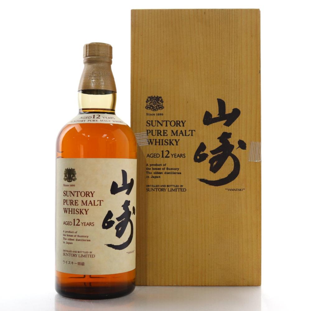 Yamazaki Suntory Pure Malt 12 Year Old 1980s / Wooden Box