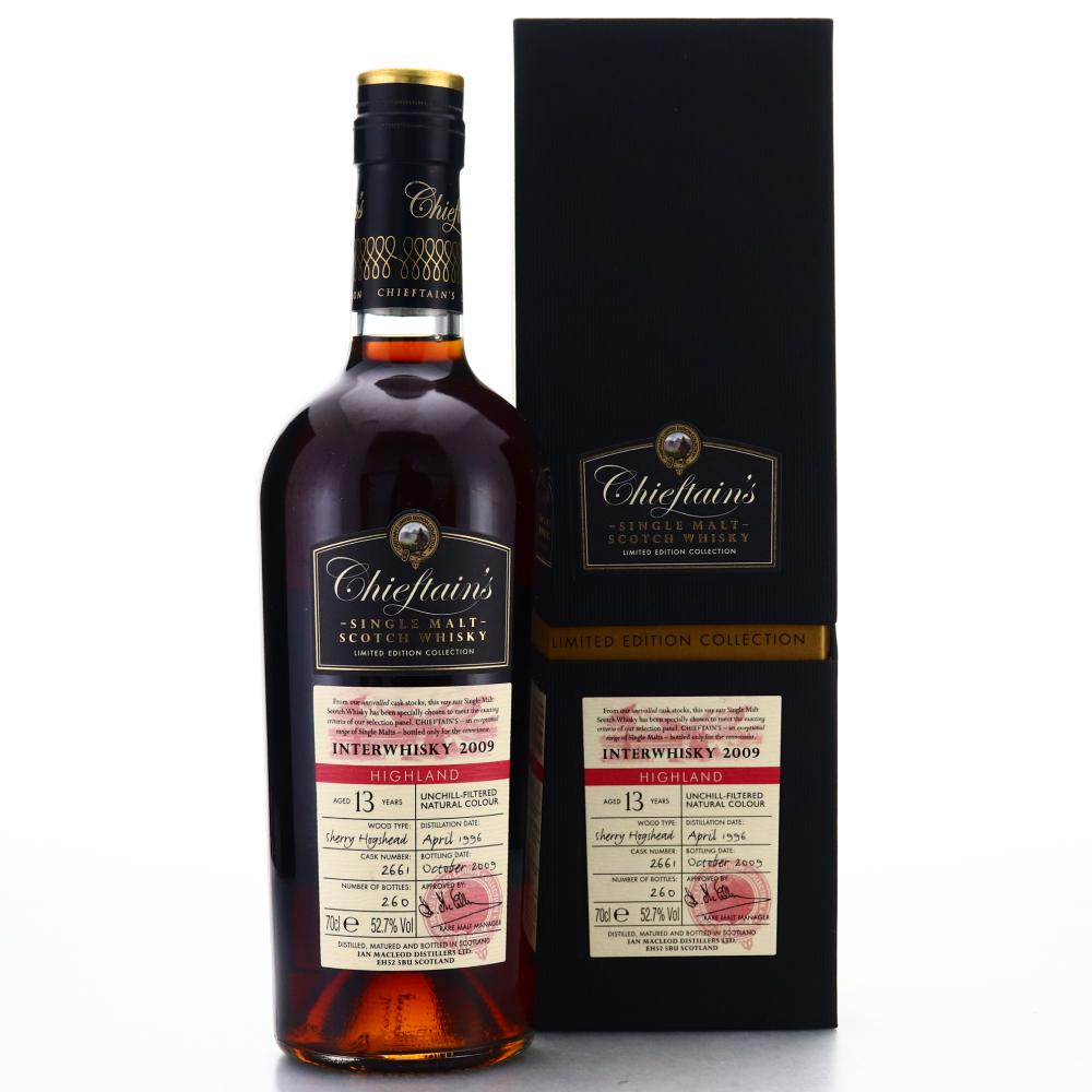 Highland Single Malt 2009 Chieftain's 13 Year Old / Interwhisky 2009