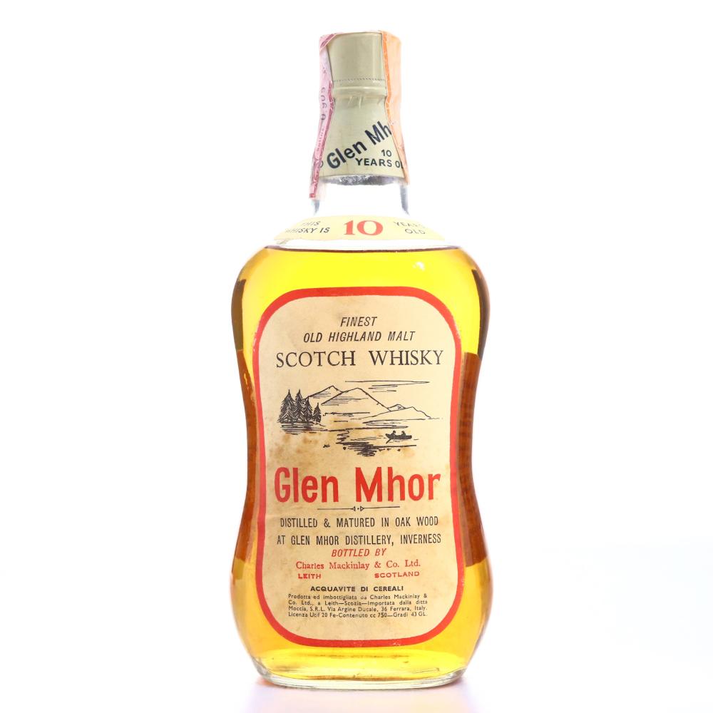 Glen Mhor 10 Year Old 1960s-70s / Moccia Import