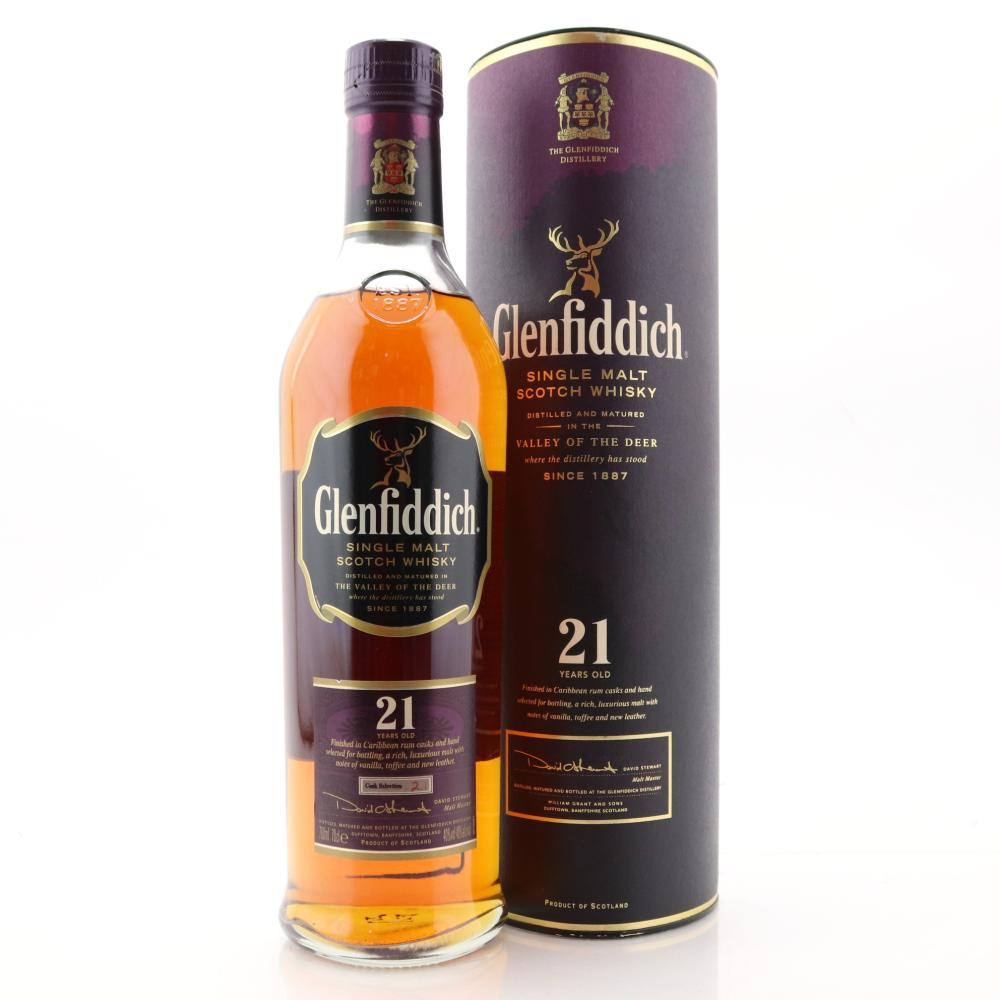 Glenfiddich 21 Year Old / Caribbean Rum Finish
