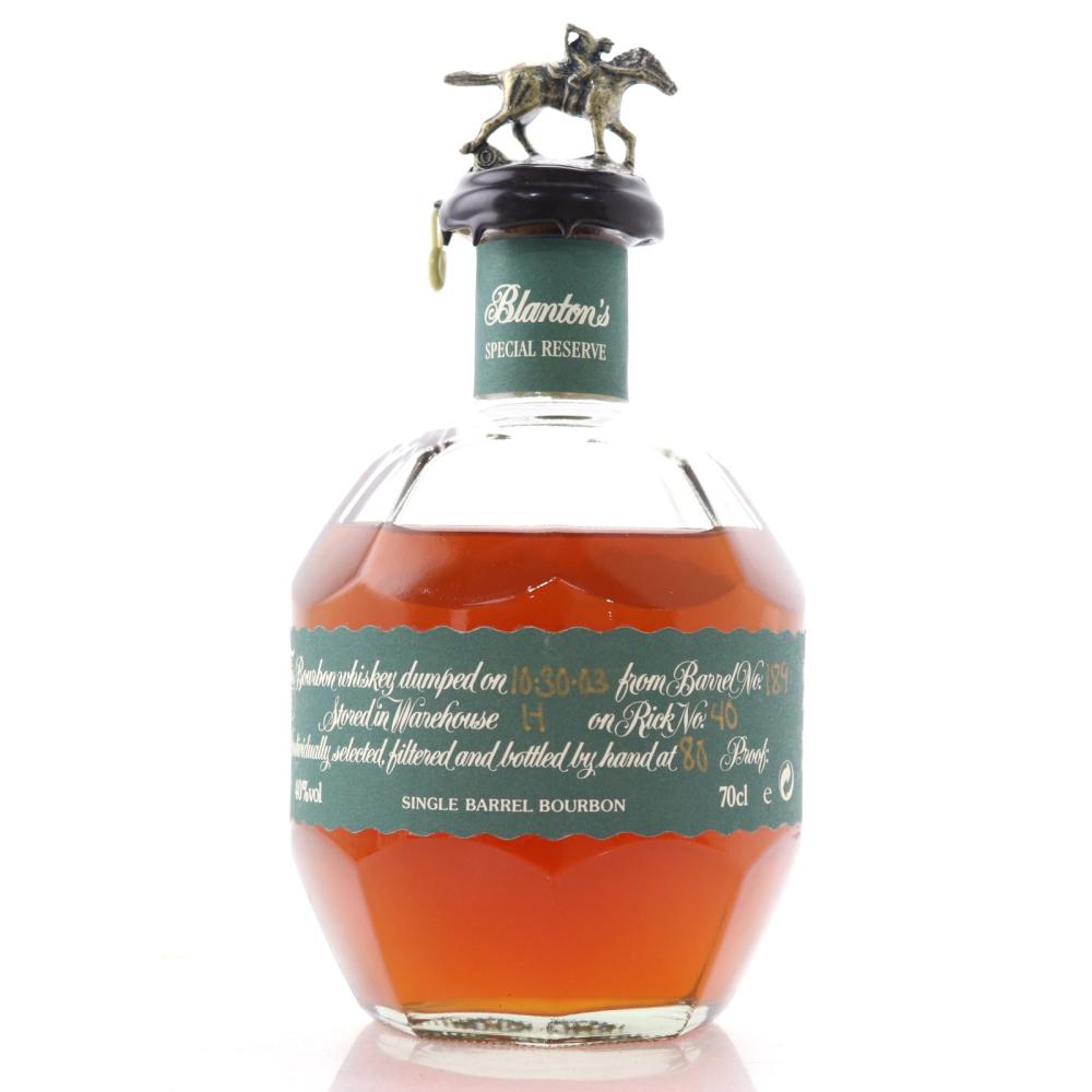 Blanton's Single Barrel Special Reserve Dumped 2003