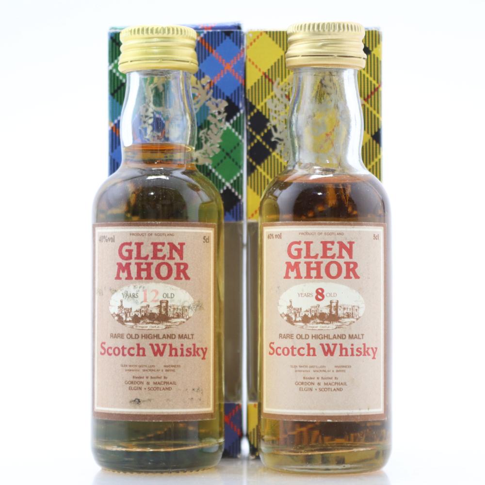 Glen Mhor Gordon & MacPhail Miniatures 2 x 5cl
