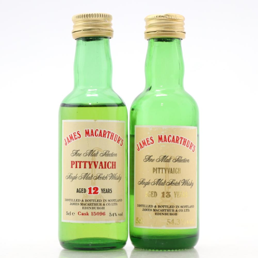 Pittyvaich James MacArthurs Miniature 2 x 5cl / including Pittyvaich 13 Year Old