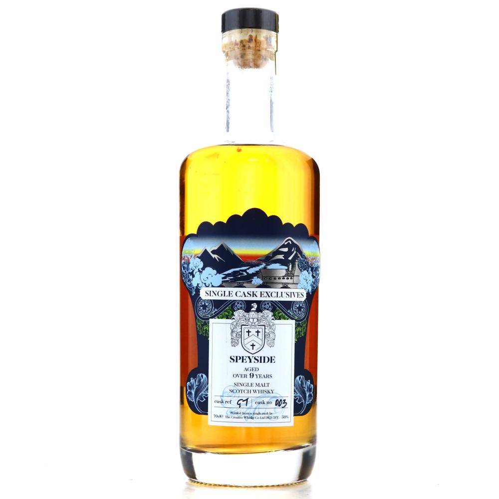 Speyside 9 Year Old Creative Whisky Co Single Cask Exclusives