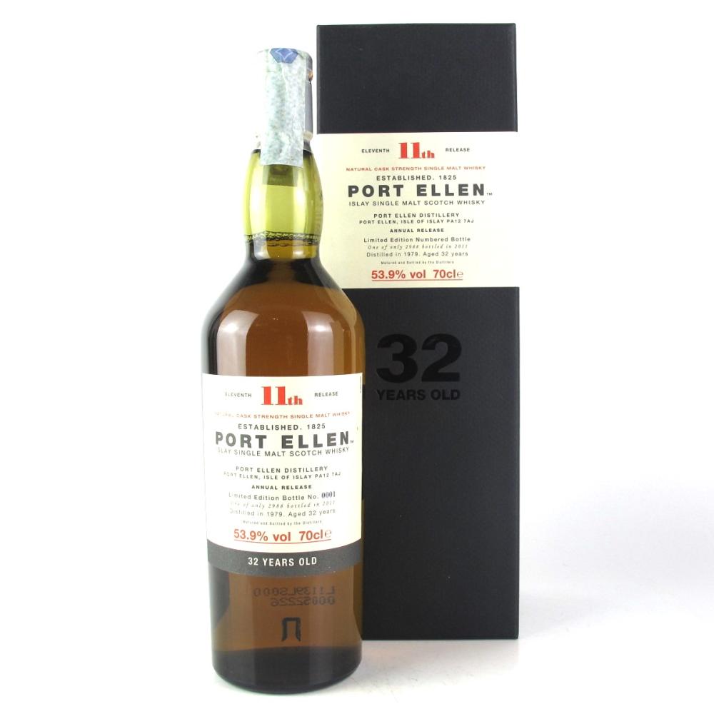 Port Ellen 1979 32 Year Old 11th Release / Bottle #0001