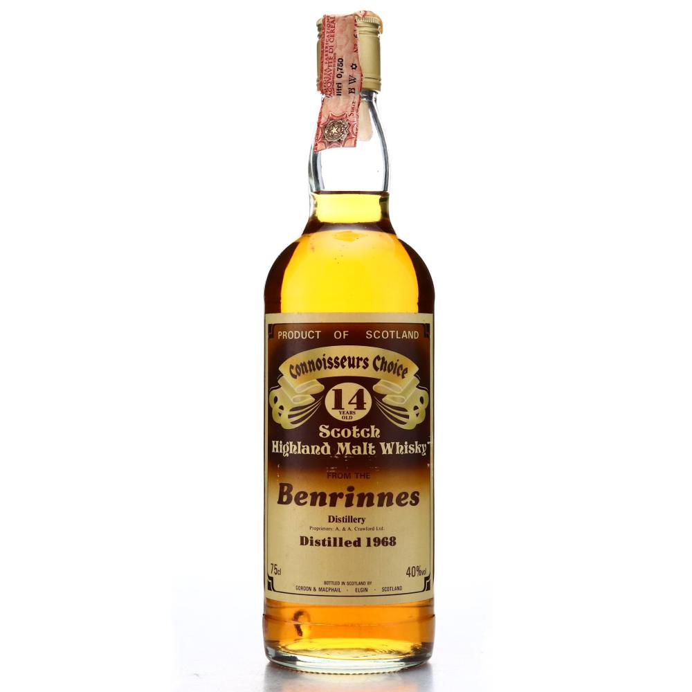 Benrinnes 1968 Gordon and MacPhail 14 Year Old