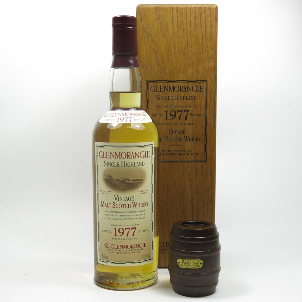 Glenmorangie 21 Year Old 1977 (Including Paper Weight)