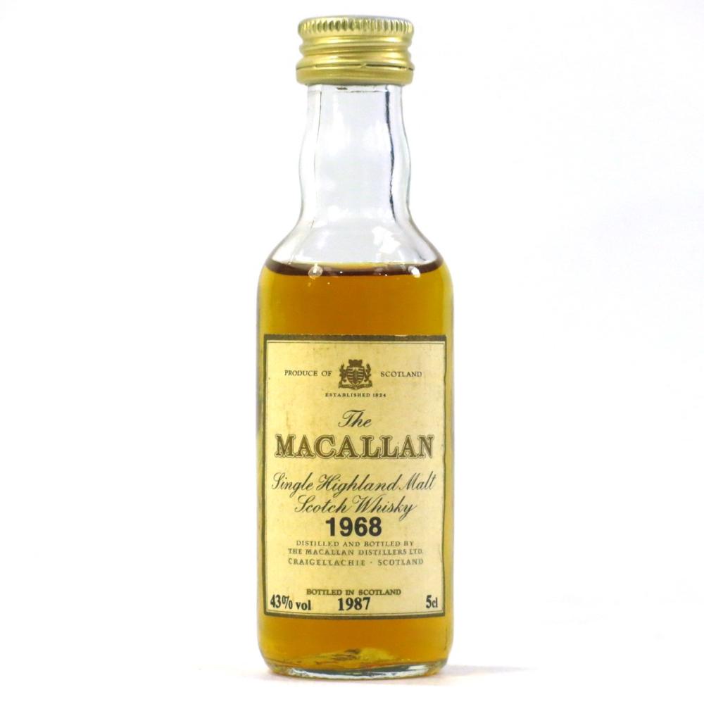 Macallan 1968 18 Year Old Miniature 5cl