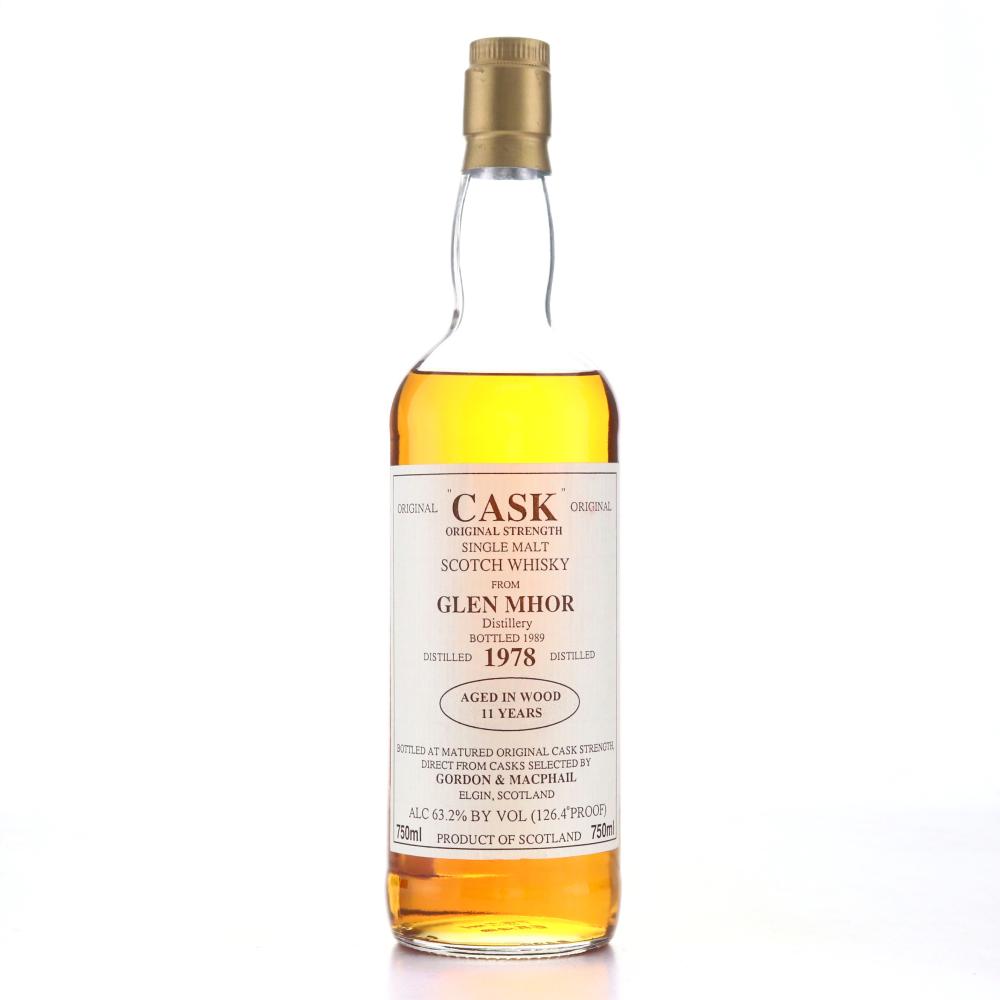 Glen Mhor 1978 Gordon and MacPhail 11 Year Old Original 'Cask' 75cl / US Import